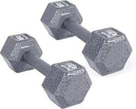 CAP Barbell Cast Iron Hex Dumbbell | Multiple Options