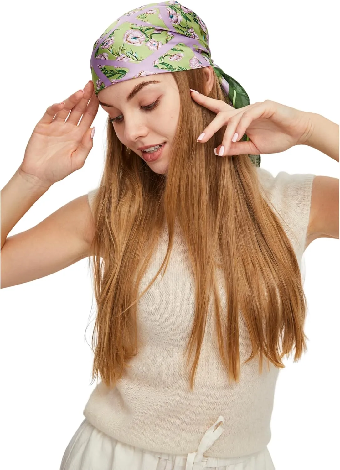 Fashion Scarf Wrap, Bandanas for Women, Versatile Hair Bandana, Ideal for Sleep and Daily Use
