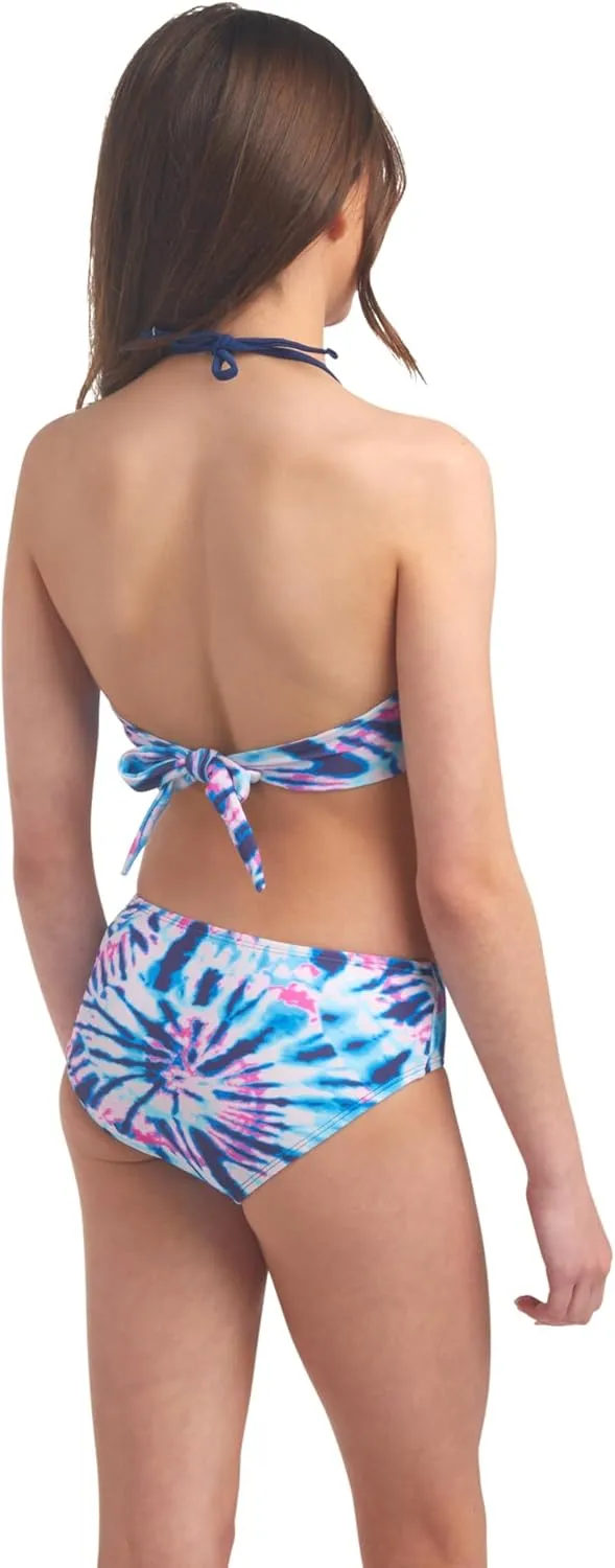 Kanu Surf Girls' Mahina UPF 50  Beach Sport Halter Bikini 2-Piece Swimsuit