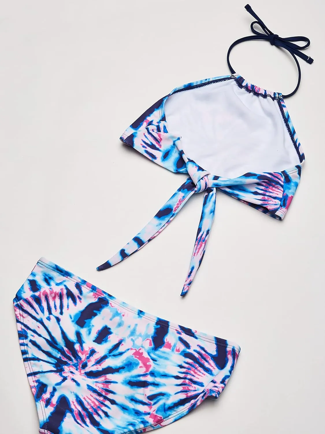 Kanu Surf Girls' Mahina UPF 50  Beach Sport Halter Bikini 2-Piece Swimsuit