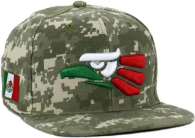 Mexican Mexico Hat Hecho En Mexico Eagle Aguila Embroidered Adjustable Snapback Flat Bill Baseball Cap
