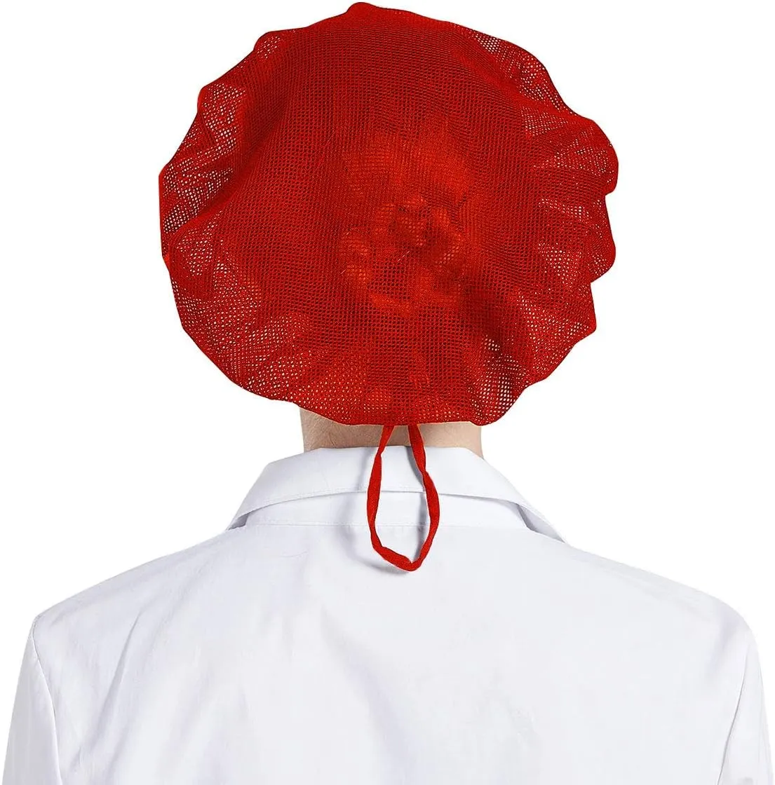 Nanxson 3pcs Chef Hat Kitchen hat Food Service Hair Nets Mesh Cap Cooking Chef Cap CF9060
