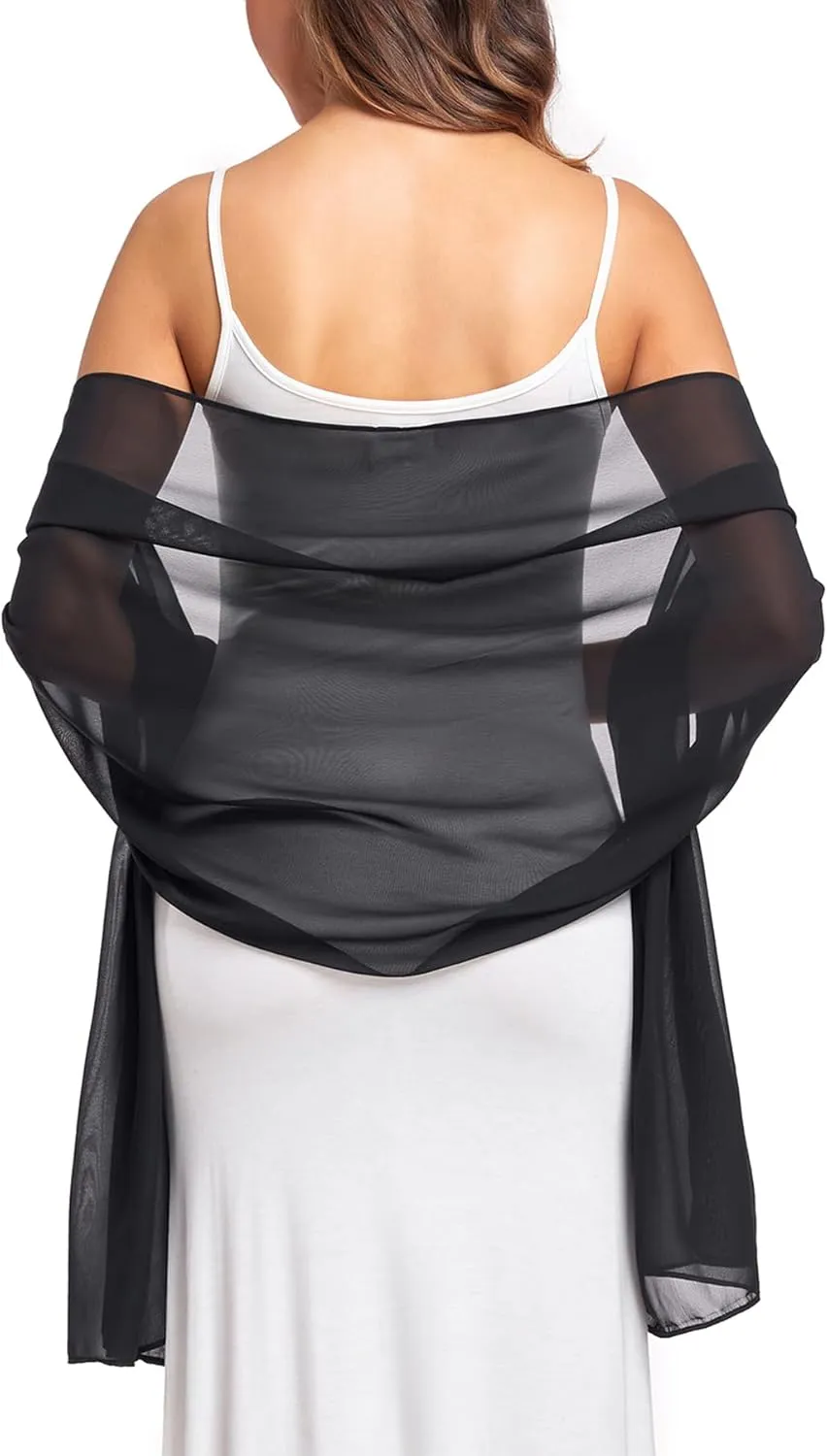 Soft Chiffon Scarfs Shawls and Wraps for Evening Dresses Wedding Shawl Wraps Bridal Scarve for Women