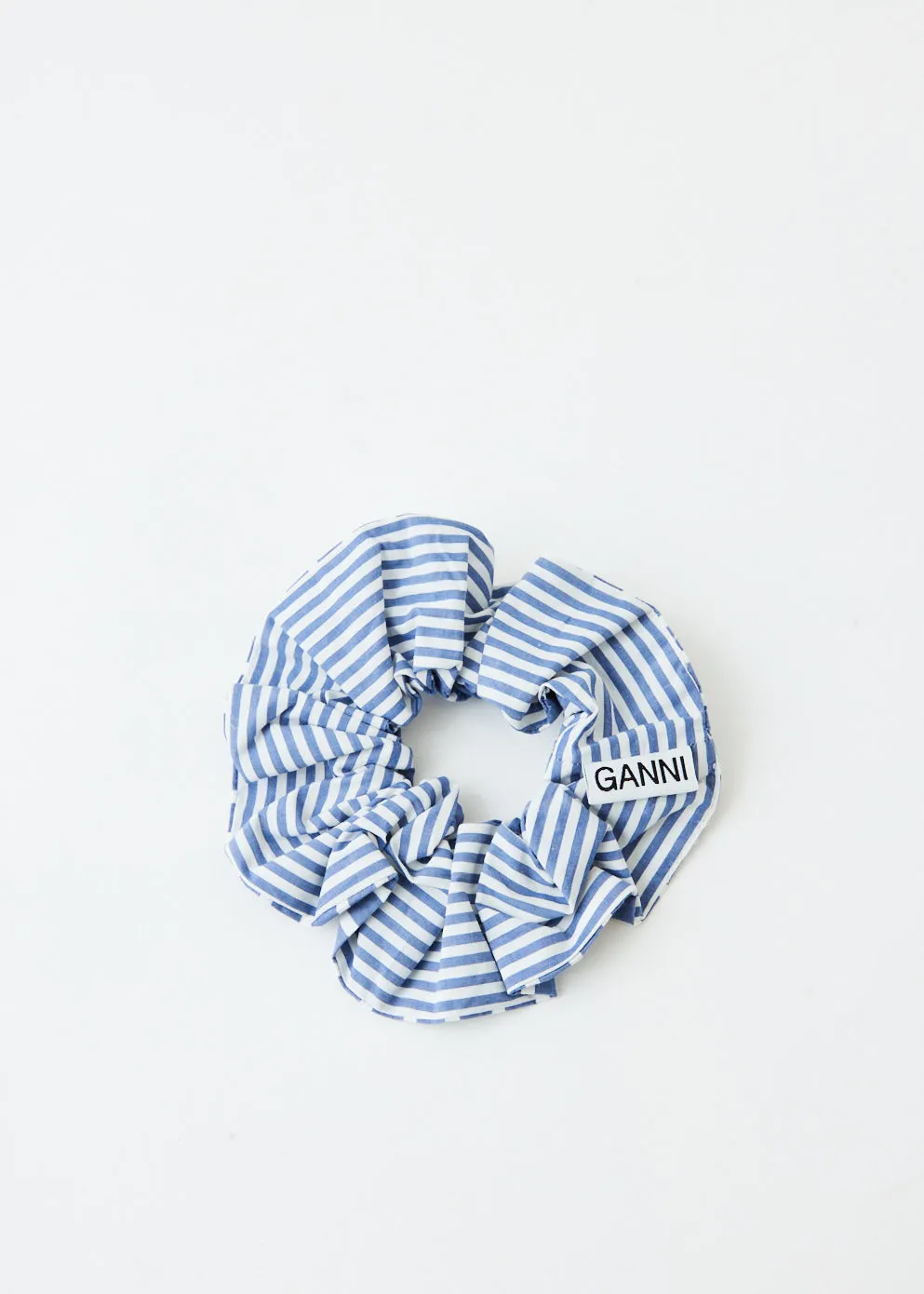 Stripe Cotton Scrunchie