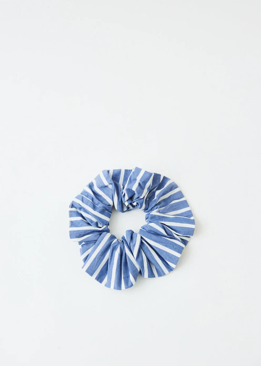 Stripe Cotton Scrunchie