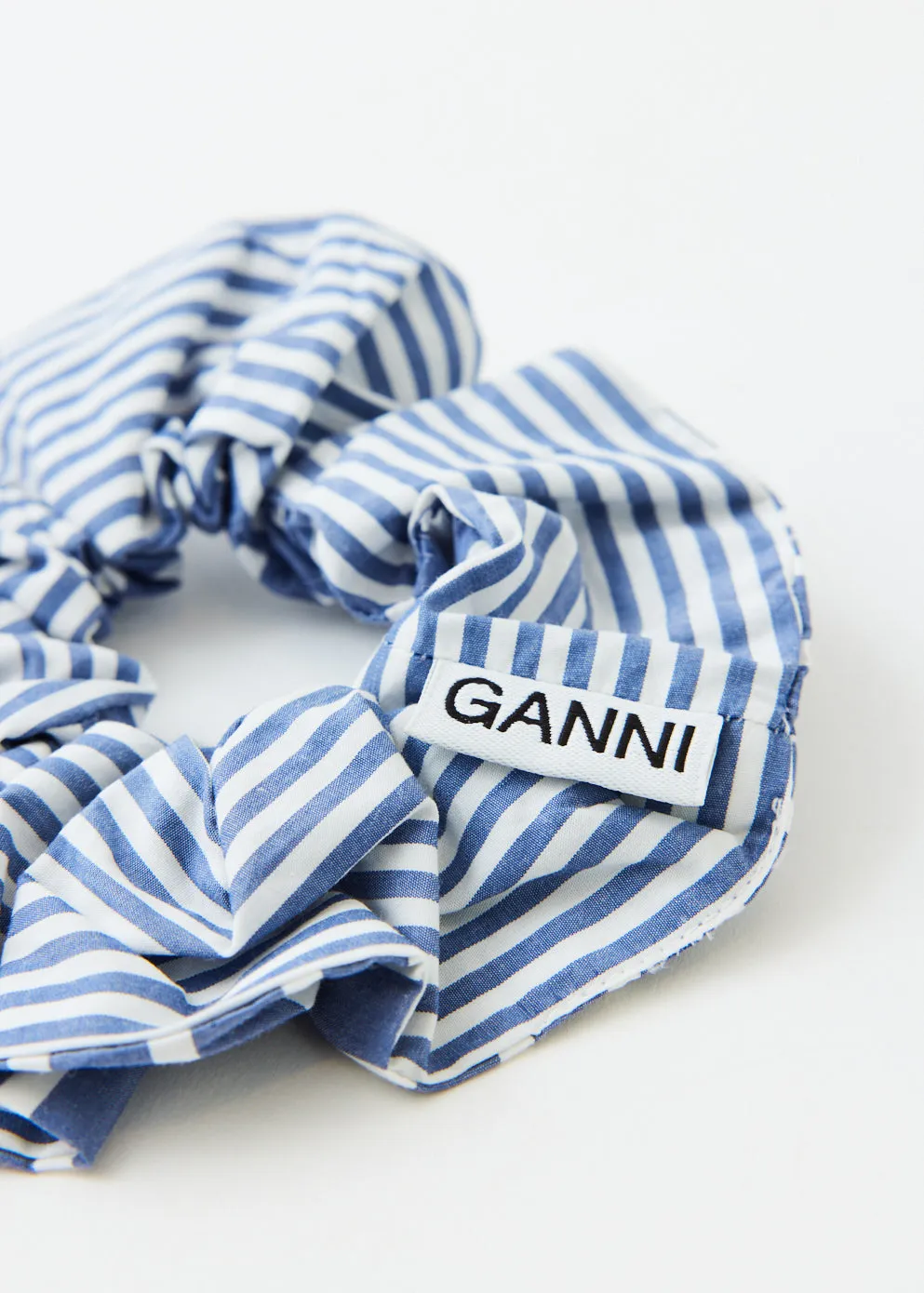 Stripe Cotton Scrunchie