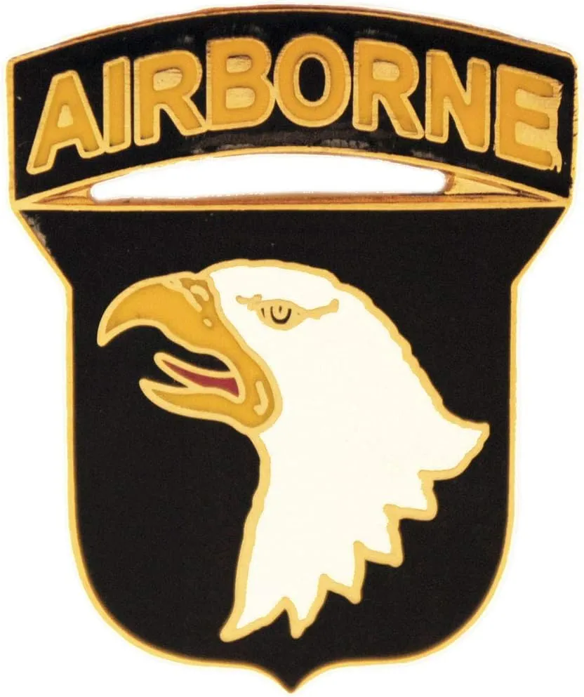 United States Army Infantry & Airborne Divisions 1" Lapel Pin