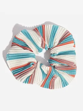 Westside Accessories Multicolour Striped Scrunchies