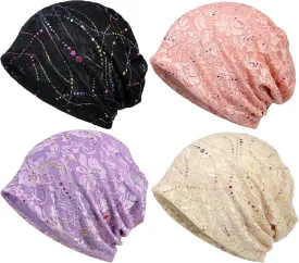 Women's Baggy Slouchy Beanie Chemo Hat Cap Scarf