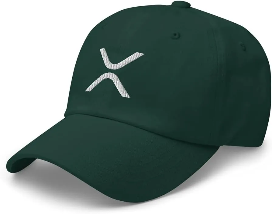 XRP Crypto Embroidered Dad hat Cryptocurrency Baseball Cap