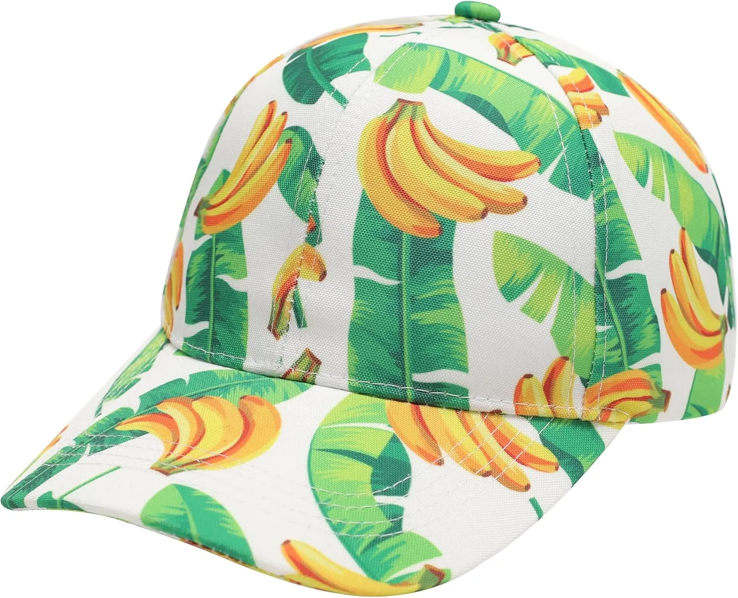 ZLYC Women Fashion Floral Print Baseball Cap Hawaiian Adjustable Snapback Dad Hat