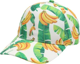 ZLYC Women Fashion Floral Print Baseball Cap Hawaiian Adjustable Snapback Dad Hat
